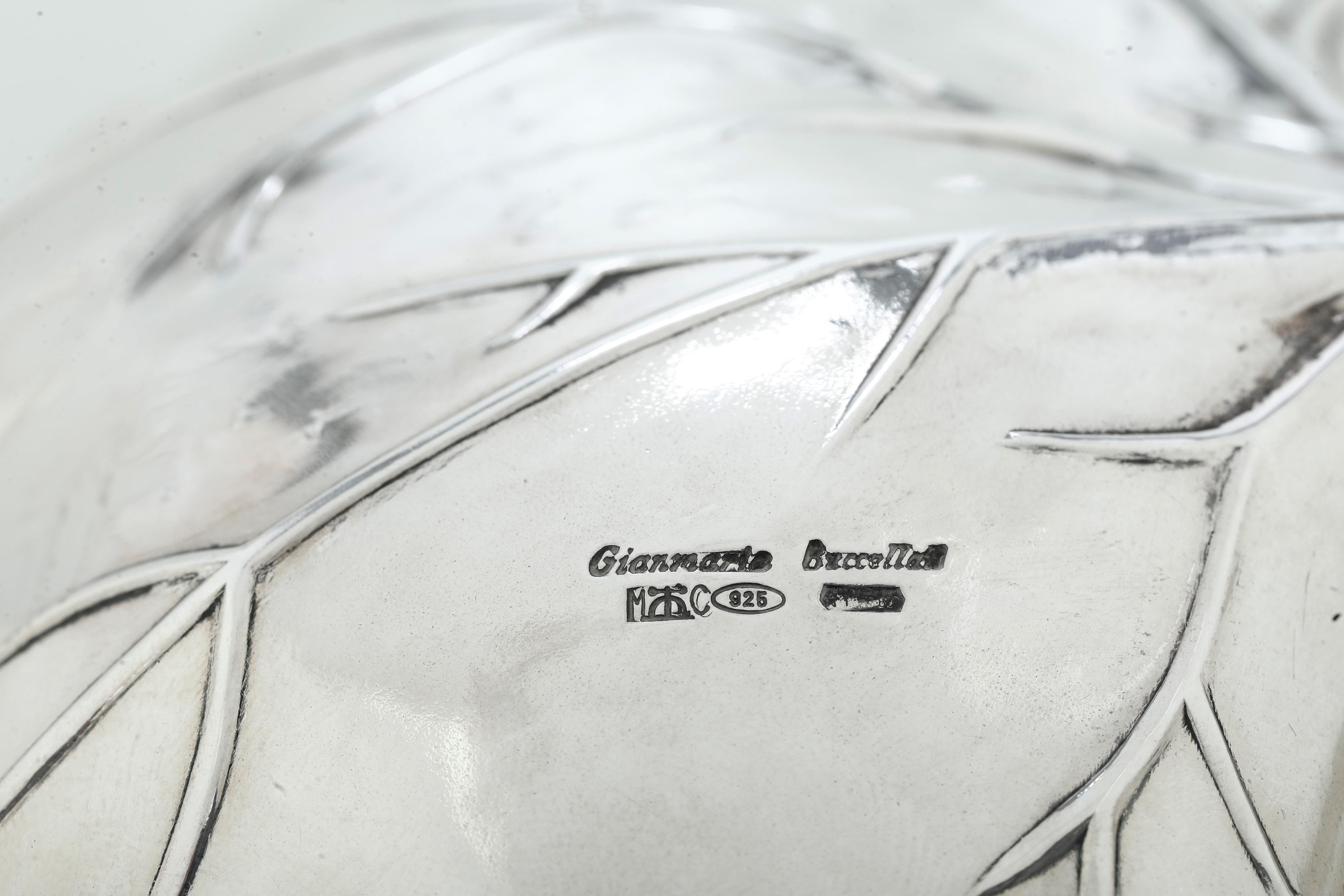 Maison Gianmaria Buccellati. Italia XX Secolo Ciotola a Foglia