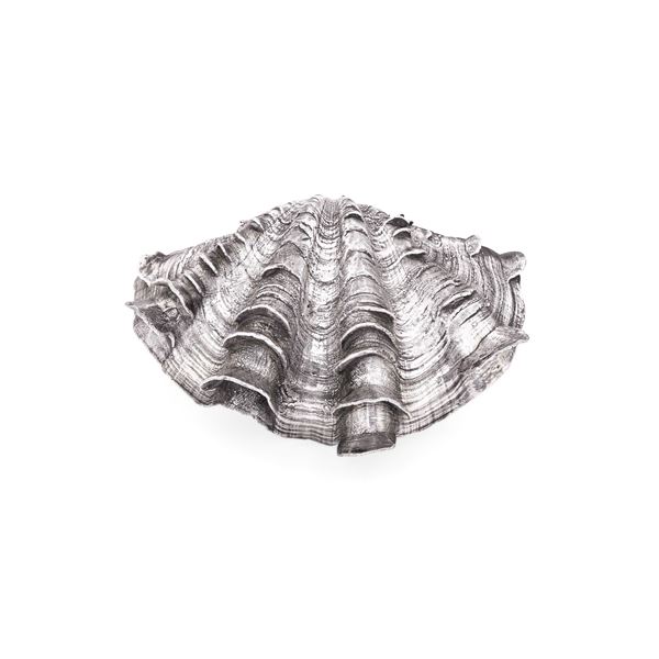 Conchiglia rivestita in argento. Maison Federico Buccellati. Italia XX-XXI secolo