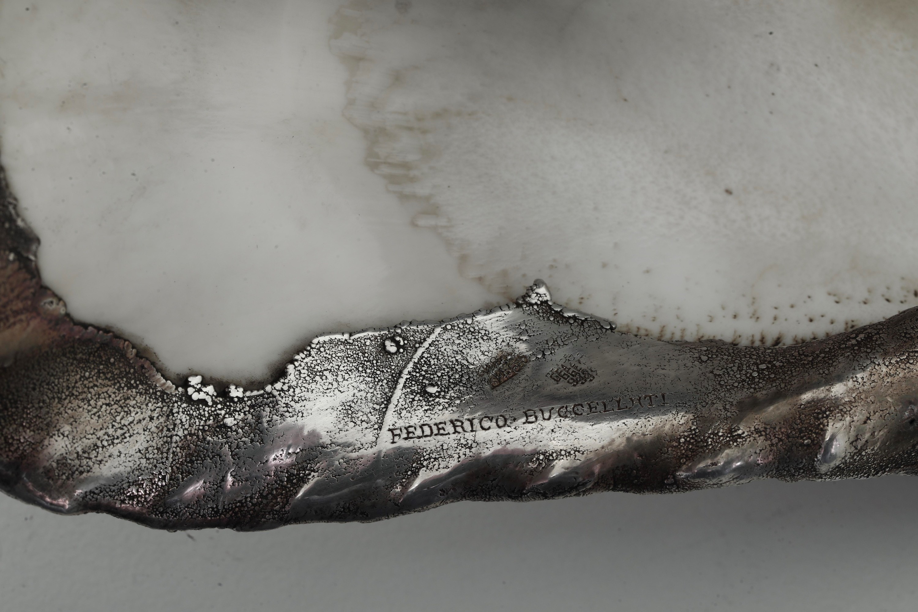 Conchiglia rivestita in argento. Maison Federico Buccellati. Italia XX-XXI secolo