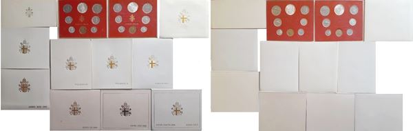 Vaticano 1975 - 2000 - 12 X divisionali Lire FdC.