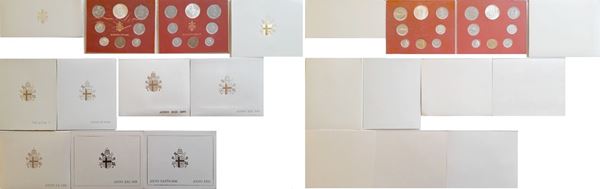 Vaticano 1975 - 2000 - 11 X divisionali Lire FdC.
