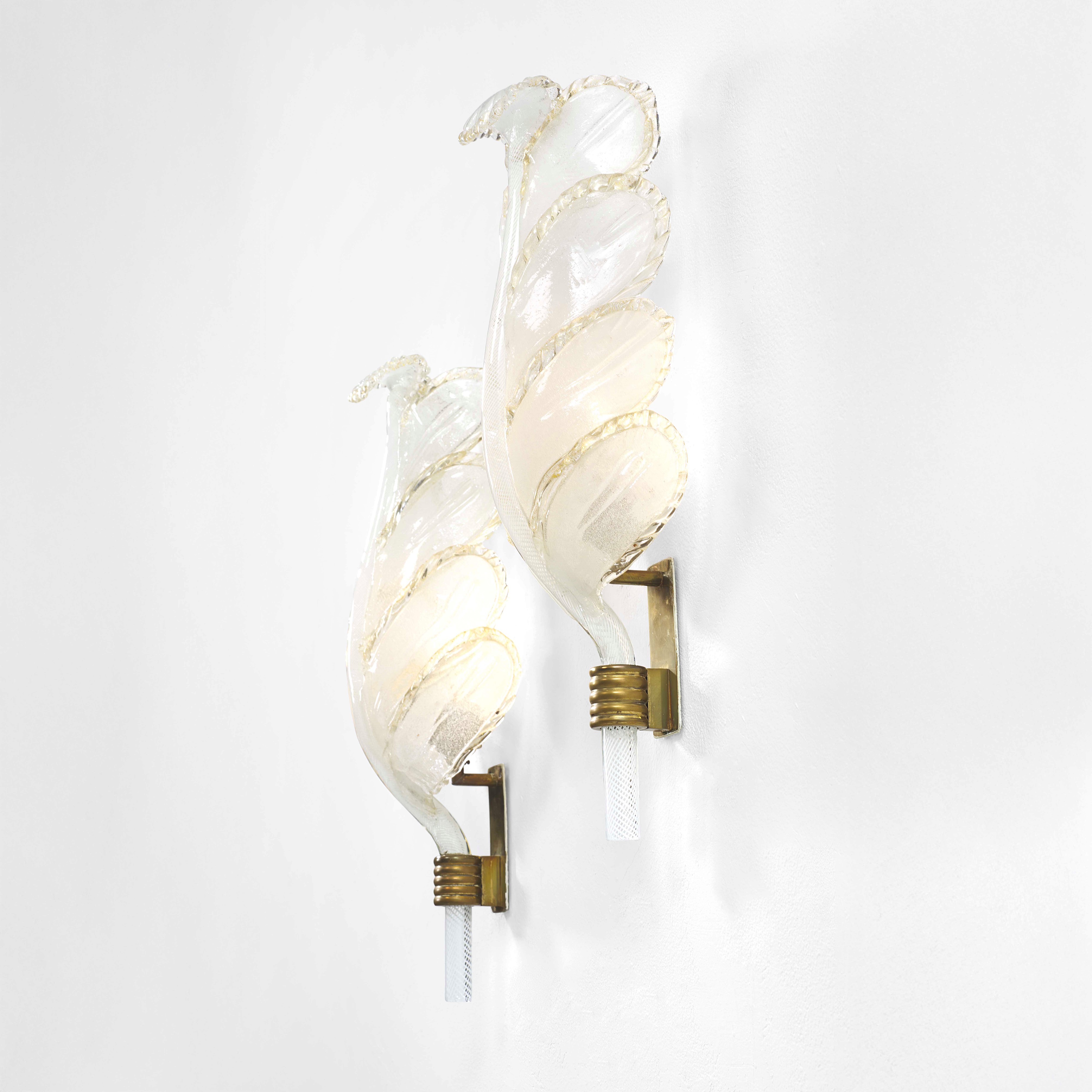 Tomaso Buzzi - Due Lampade a Parete Mod. 429.
