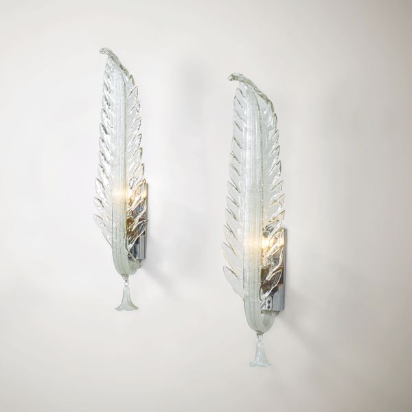 Due lampade a parete