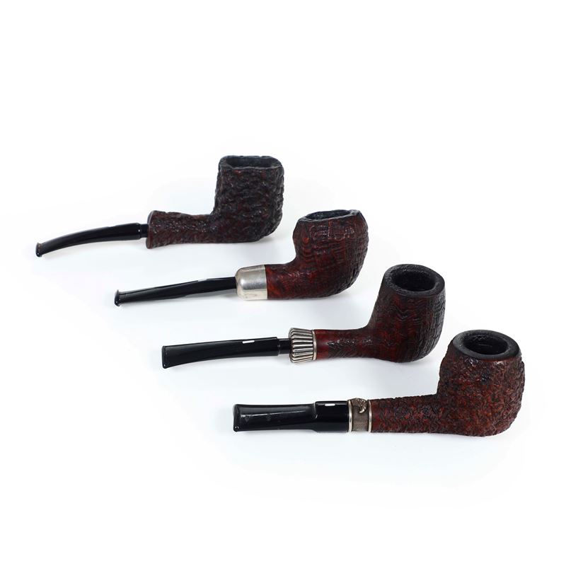 Collezione di quattro pipe marca Castello  - Auction Antiques - Cambi Casa d'Aste