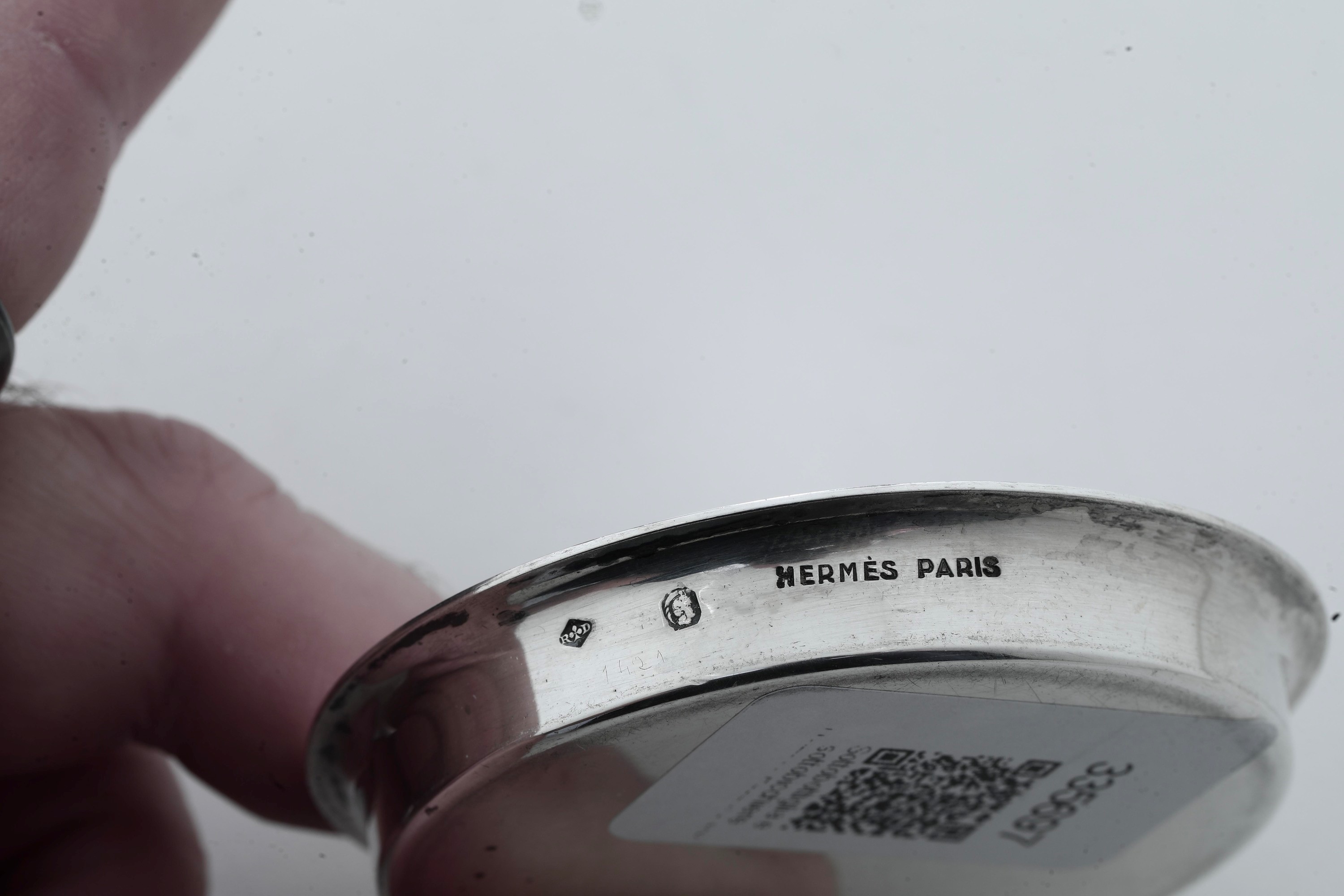 Firmati Hermès, Parigi XX Secolo Sottobottiglia e Sottobicchiere