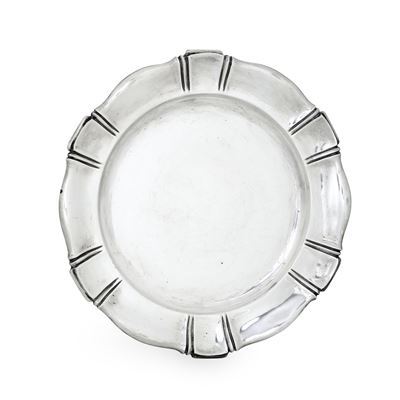 Firmato Genazzi. Milano Anni'30 Vassoio Art Deco