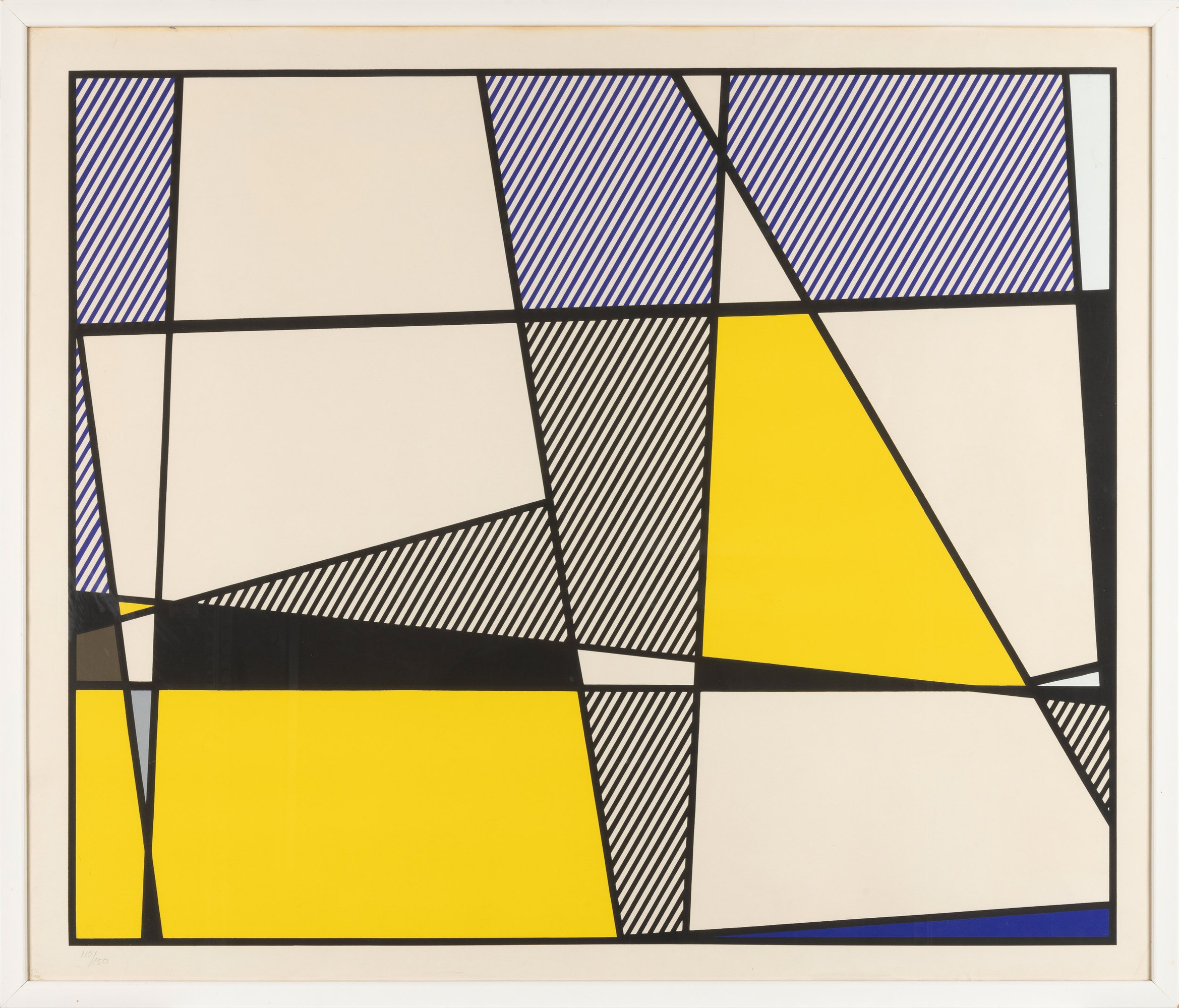 Roy Lichtenstein - Cow Triptych (cow Going Abstract)