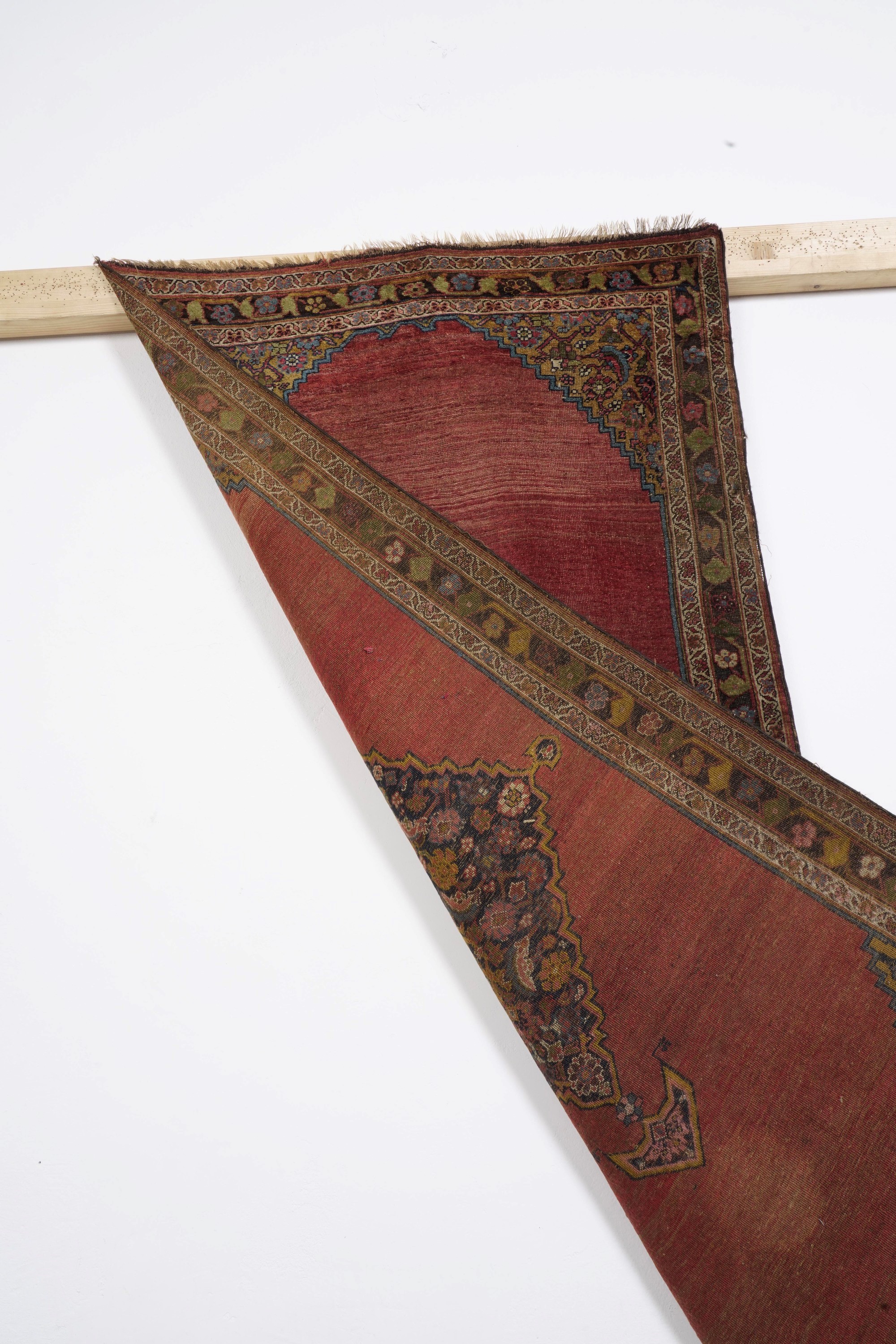 Tappeto nord-ovest Persia, Bidjar, fine XIX secolo, 136x272 cm