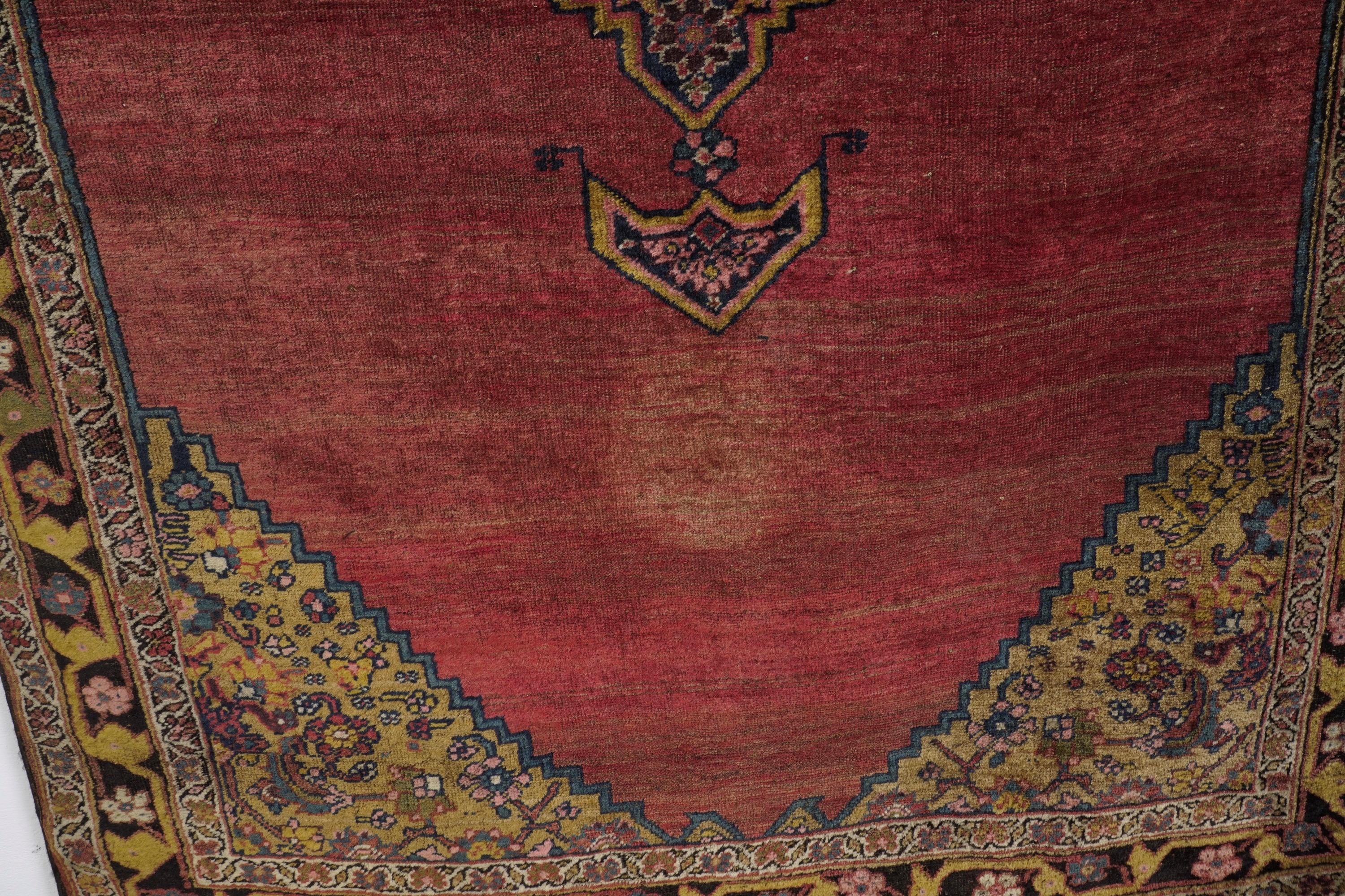 Tappeto nord-ovest Persia, Bidjar, fine XIX secolo, 136x272 cm