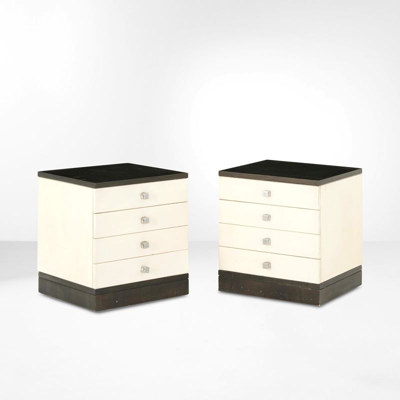Ico Parisi : Due comodini della serie 540  - Auction Design Lab - Cambi Casa d'Aste