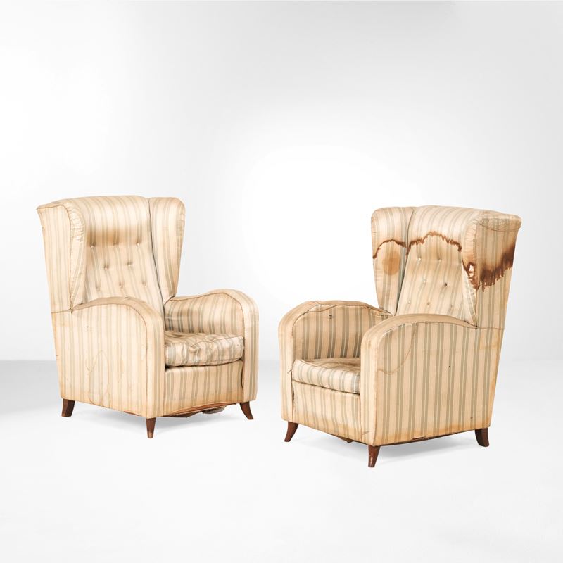 Due poltrone  - Auction 20th century furnitures - Cambi Casa d'Aste