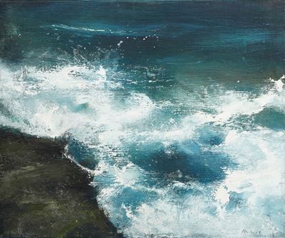 Marea, 2009, olio su tela
