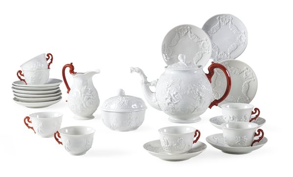 Servizio da tè  Doccia, Manifattura Richard Ginori, seconda metà del XX secolo