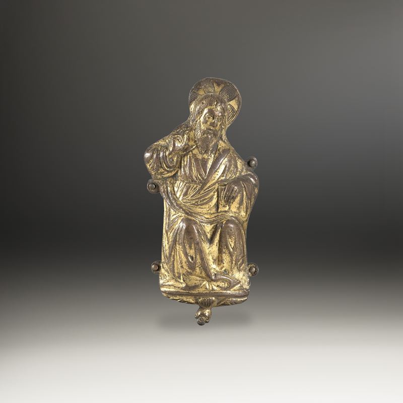 Dio Padre. Oreficeria tardo gotica, Italia XV secolo  - Auction Sculpture and Works of Art - Cambi Casa d'Aste