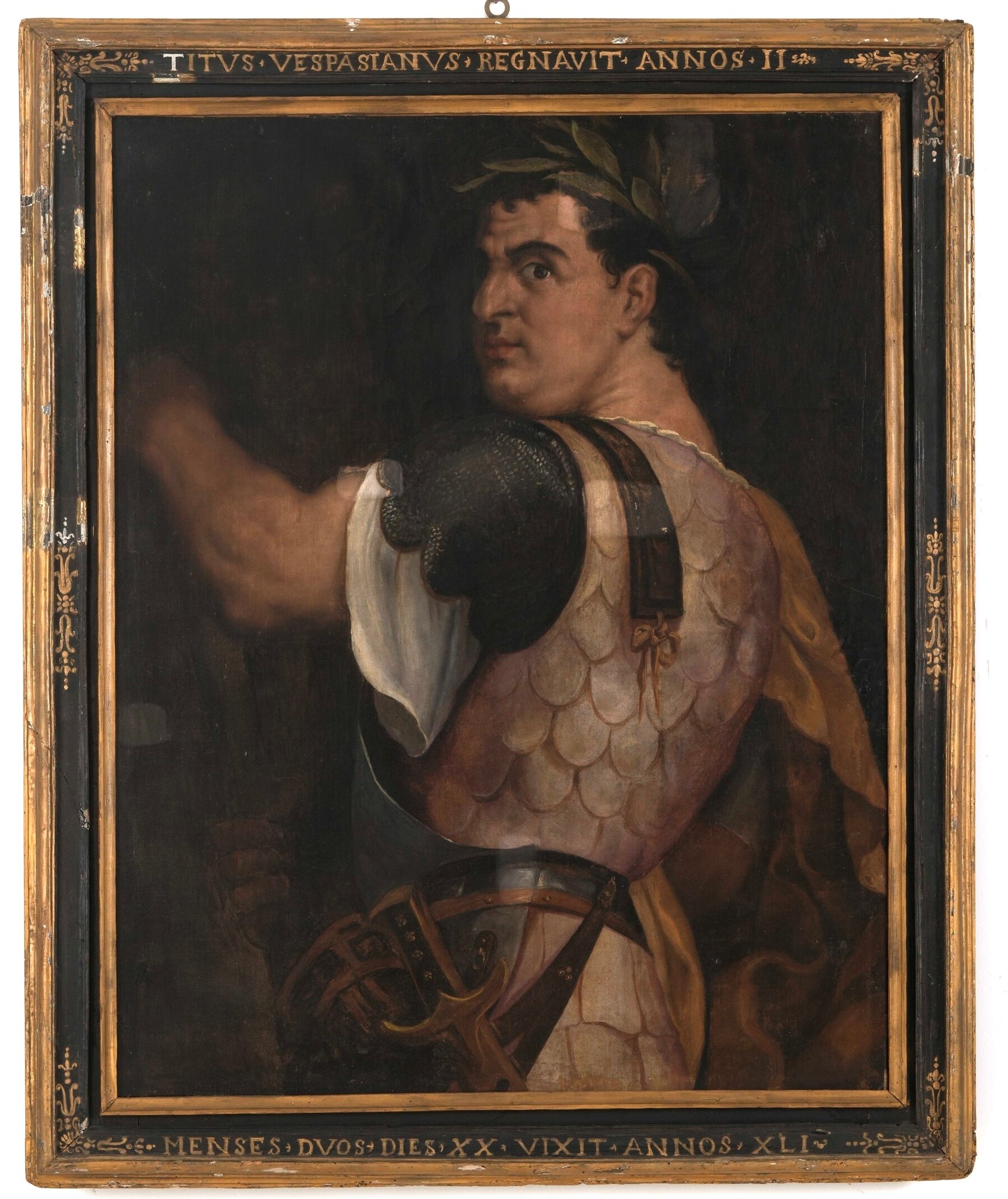 Tiziano Vecellio Copia da - Ritratti dei Cesari
