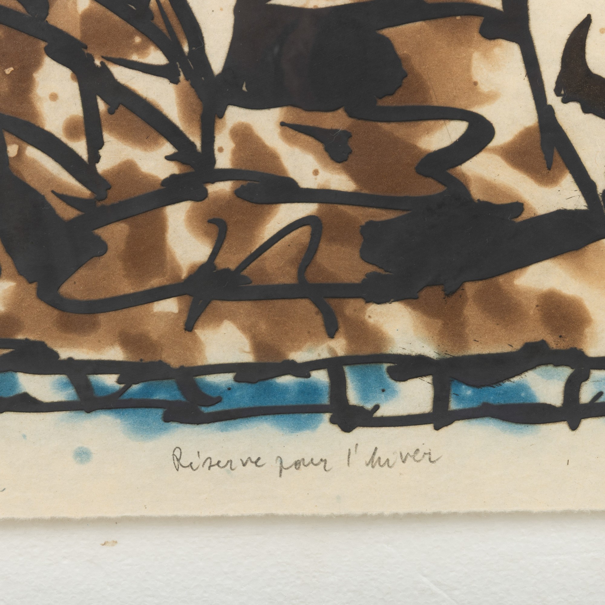 Pierre Alechinsky - Reserve Pour L'hiver