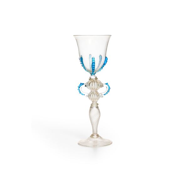 Grande bicchiere.  Murano, XX secolo.