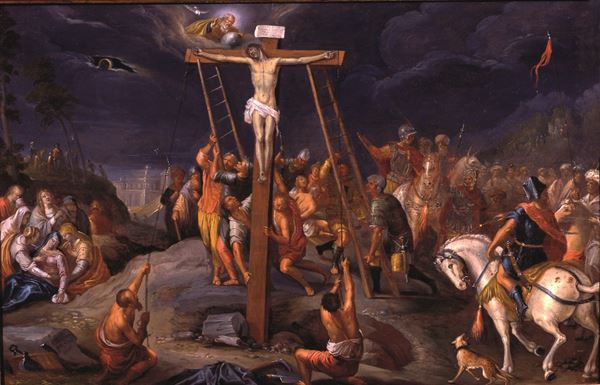 C. Franz Reicher (attivo a Ingolstadt alla metà del XVII secolo) - Crocifissione