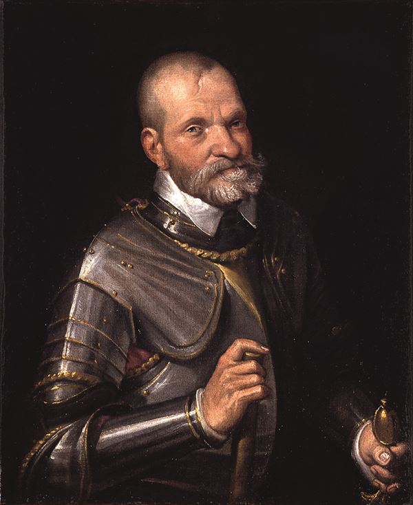 Bartolomeo Passerotti - Ritratto di gentiluomo in armatura