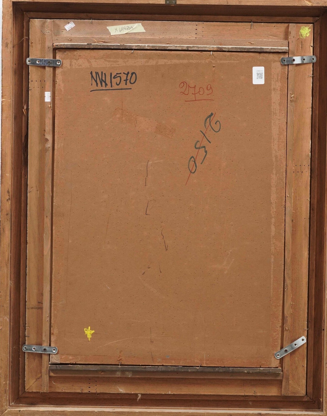 Antonio Rizzi - Giovanna D'Arco, olio su masonite