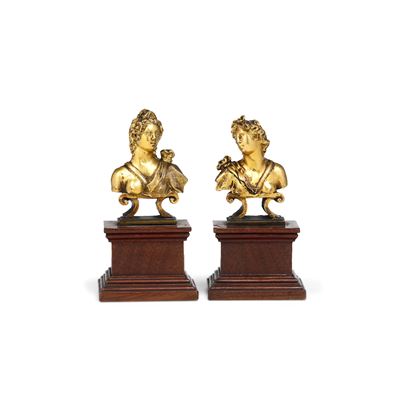 Diana e Venere. Fonditore Tardo Rinascimentale, Probabilmente Francia, XVI Secolo
