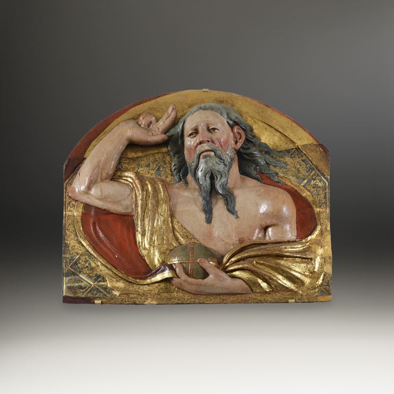 Dio Padre. Spagna, XVI-XVII secolo  - Asta Scultura e Oggetti d'Arte - Cambi Casa d'Aste