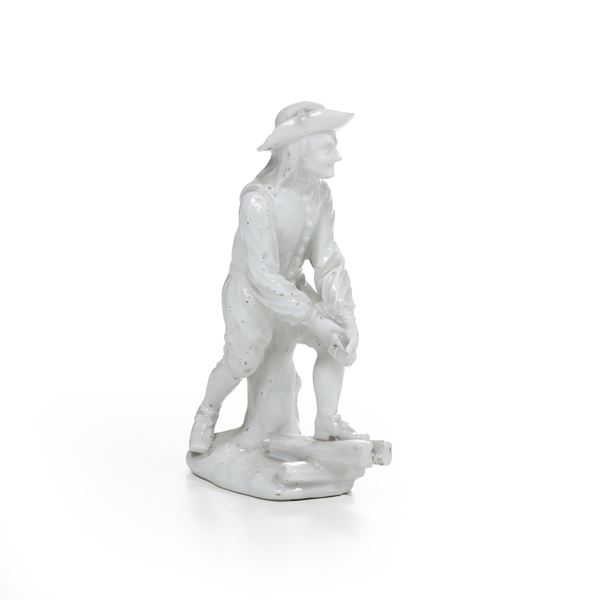 Figurina di taglialegna. Meissen, 1740 circa.