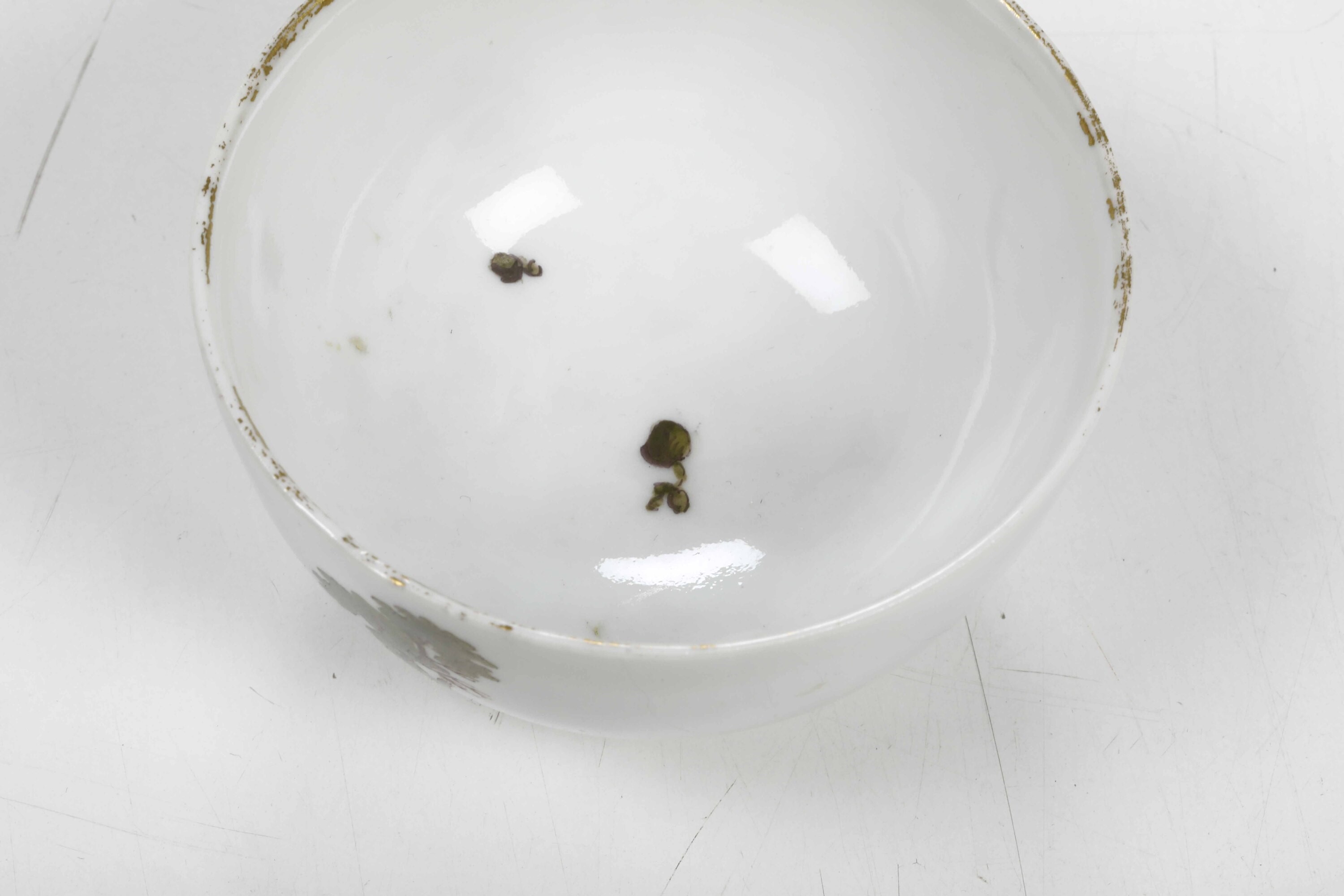 Tazza con Piattino.zurigo, 1775 Circa.