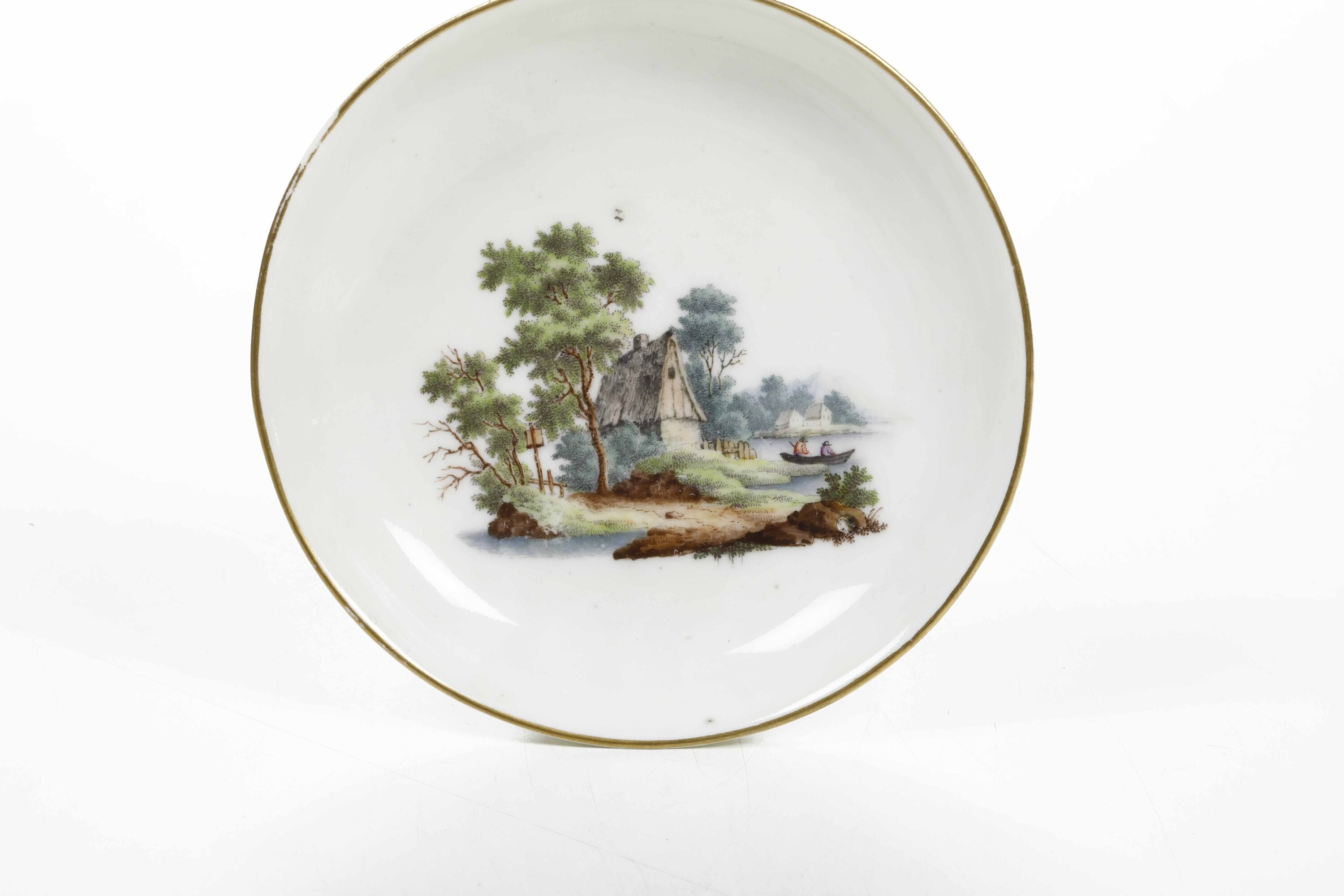Tazza con Piattino.zurigo, 1775 Circa.