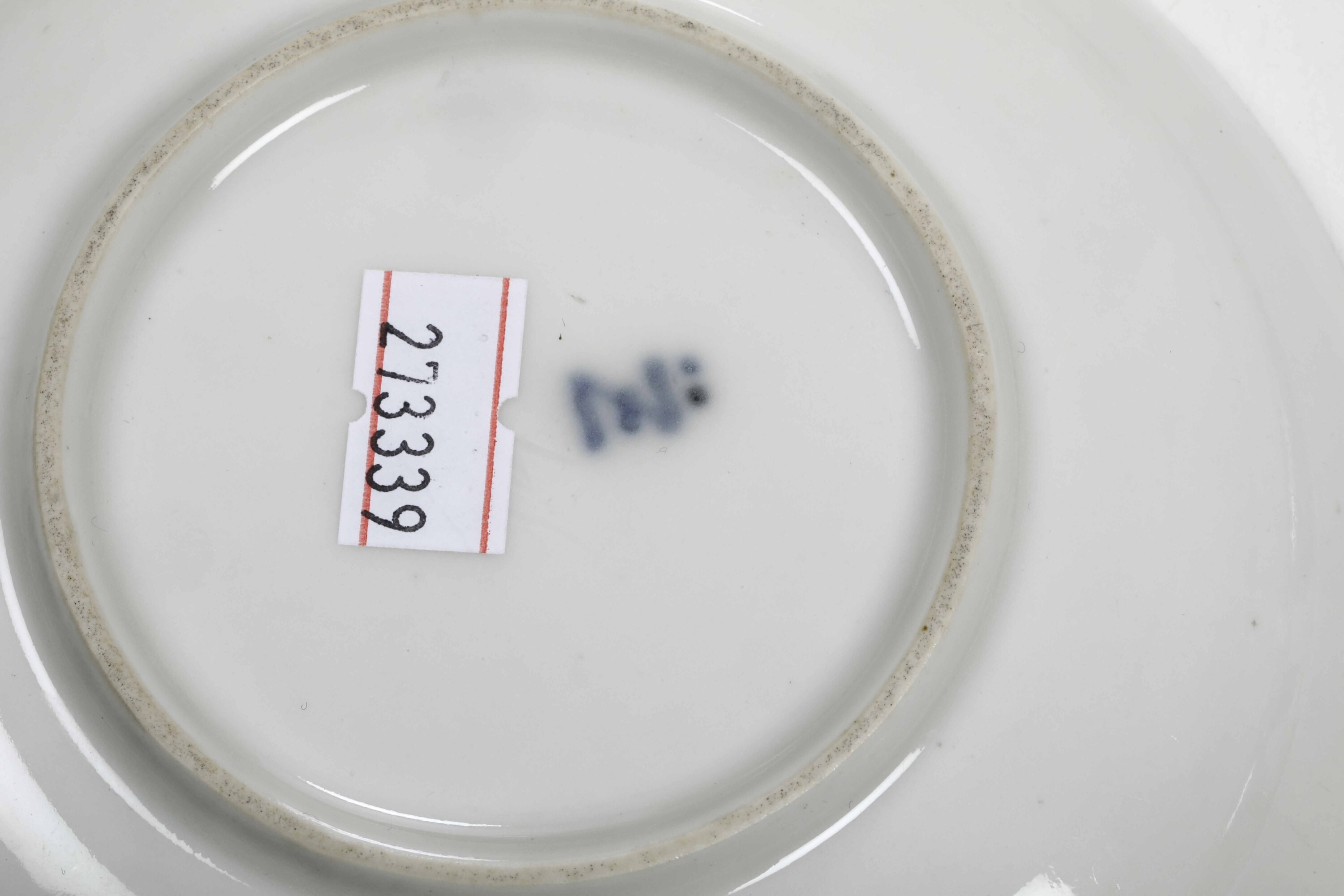 Tazza con Piattino.zurigo, 1775 Circa.