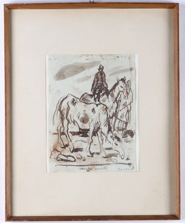 Felice Carena - Vecchi cavalli