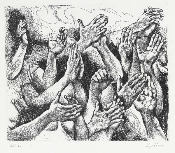 Renato Guttuso - Il pugno