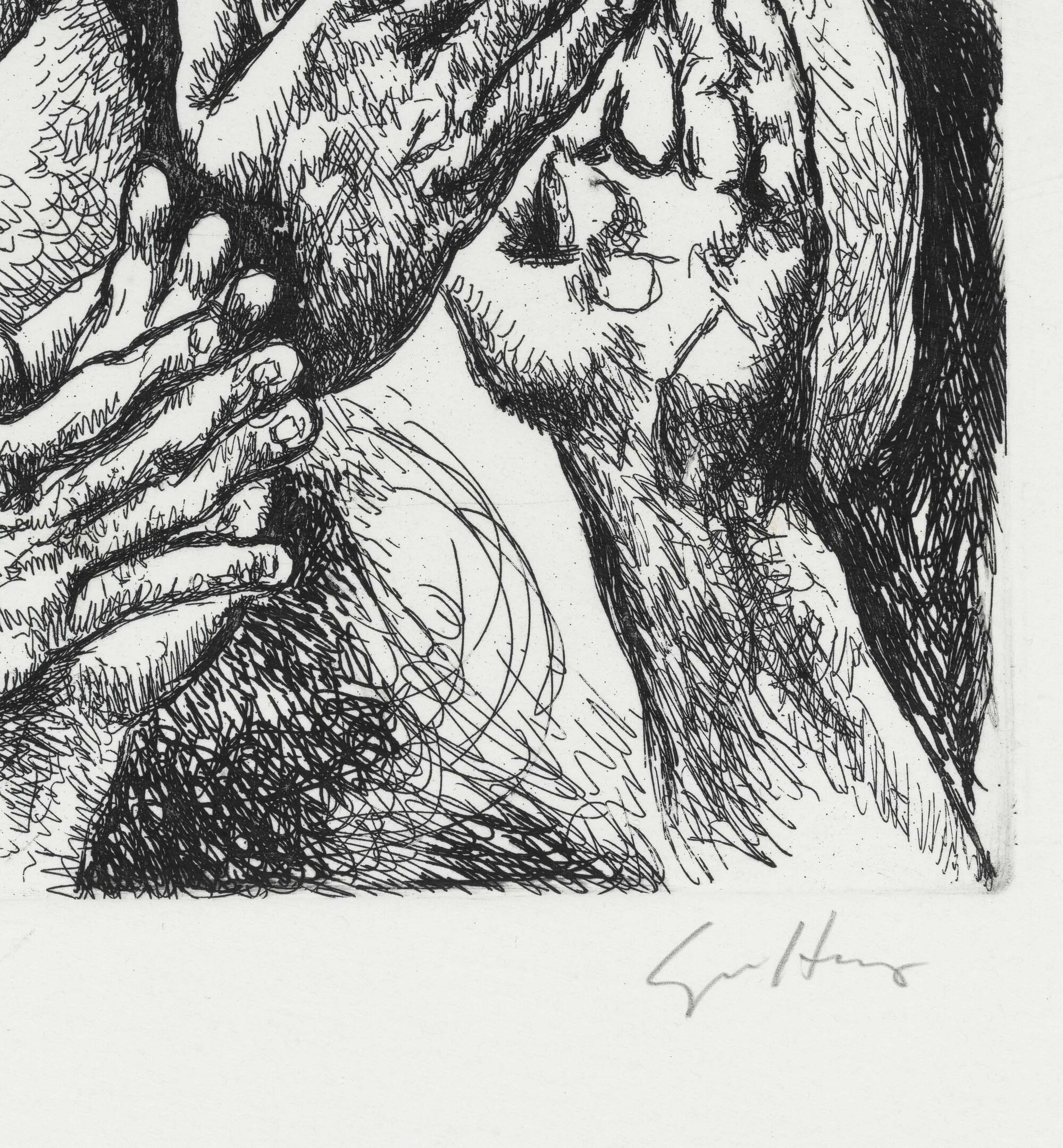 Renato Guttuso - Il Pugno