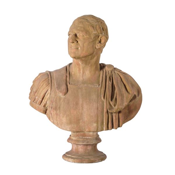 Scultore del XX secolo Busto di Imperatore