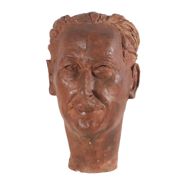 Scultore del XX secolo Testa virile