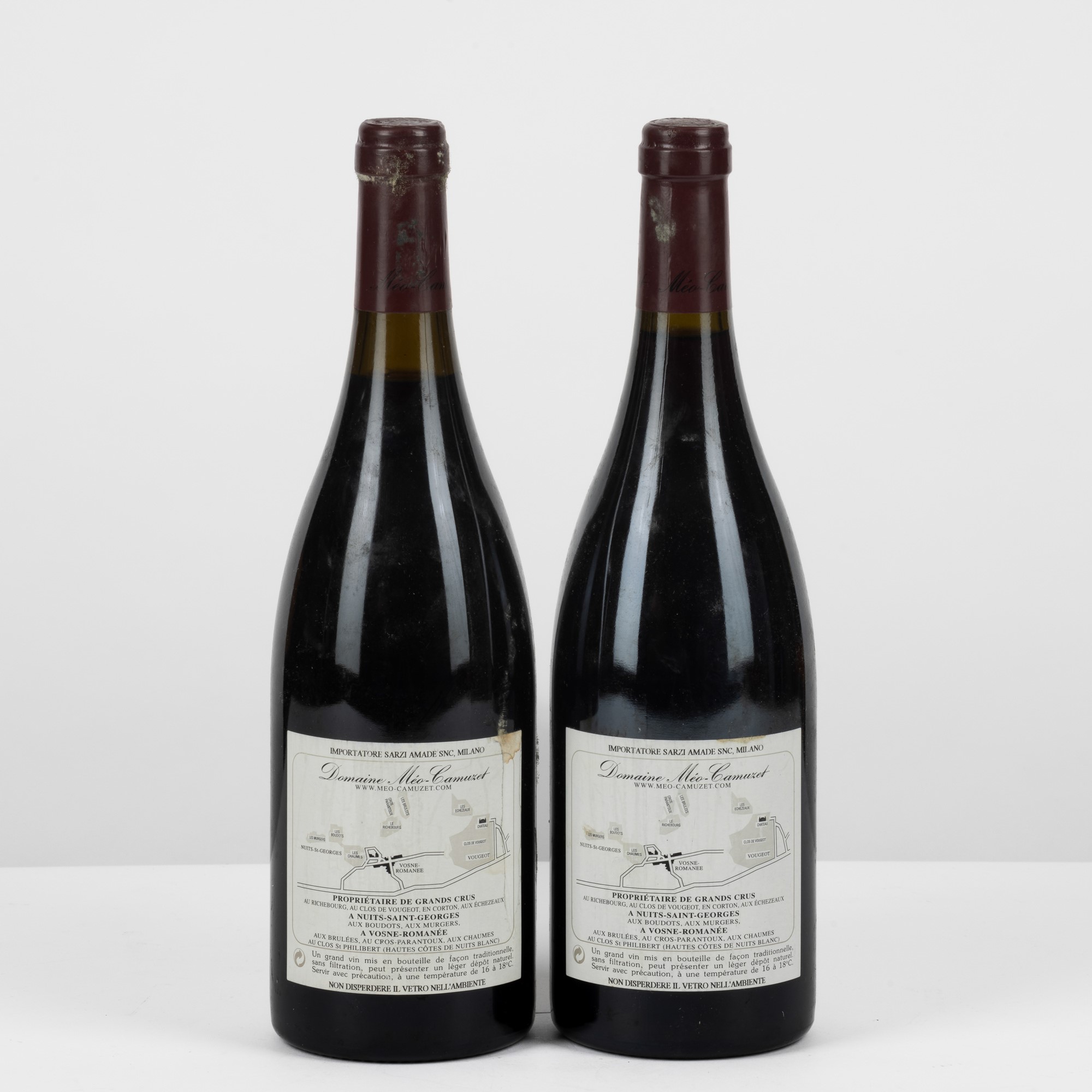 Domaine Meo-Camuzet, Selezione di Vosne-Romanee Premier Cru e Richebourg Grand Cru 2000