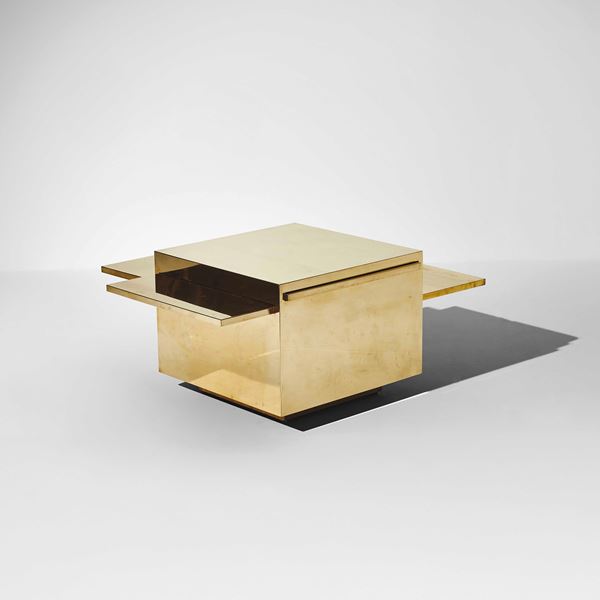 Gabriella Crespi - Low table mod. Magic Cube from the Plurimi series.