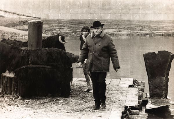 Tazio Secchiaroli - Federico Fellini, scena tratta dal film “Satyricon”