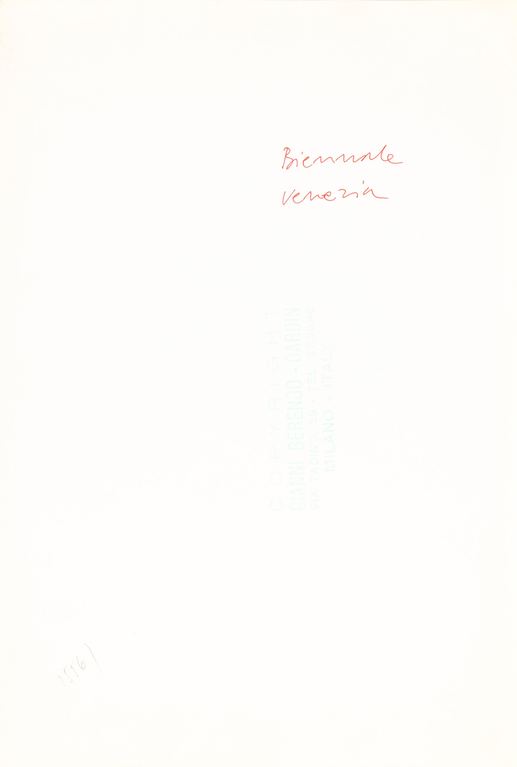 Gianni Berengo Gardin - Biennale di Venezia