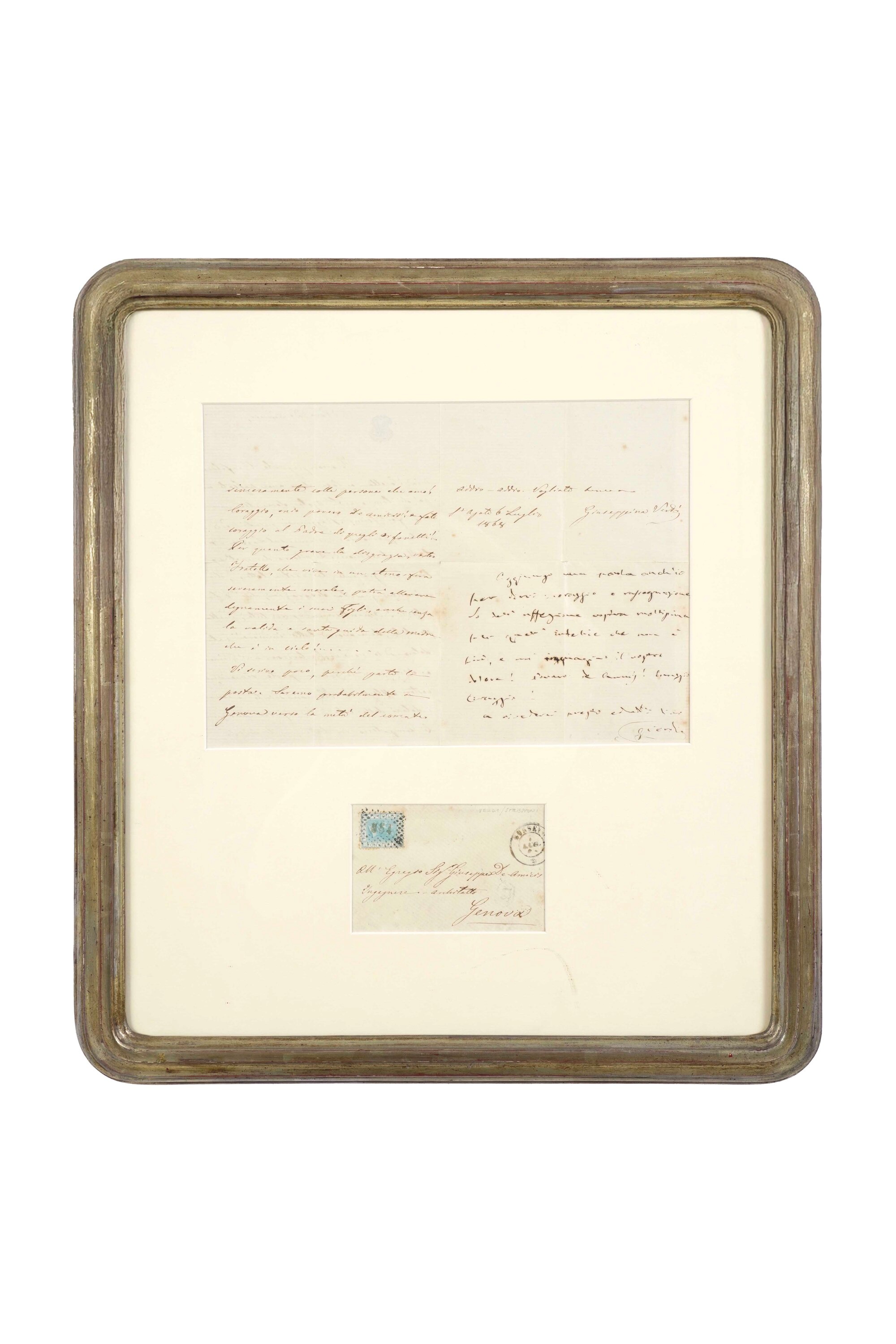 Lotto Composto da Lettere Autografe