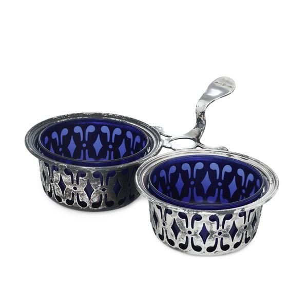 Saliera. Argenteria italiana del XX secolo, argentiere Cesa, Alessandria