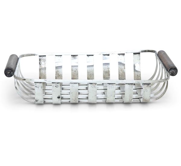 Cestino. Argenteria italiana del XX secolo, argentiere Ricci & C. Alessandria