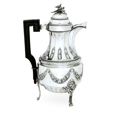 Francia, Ultimo Quarto del XVIII Secolo. Montpellier 1788 Grande Caffettiera Neoclassica