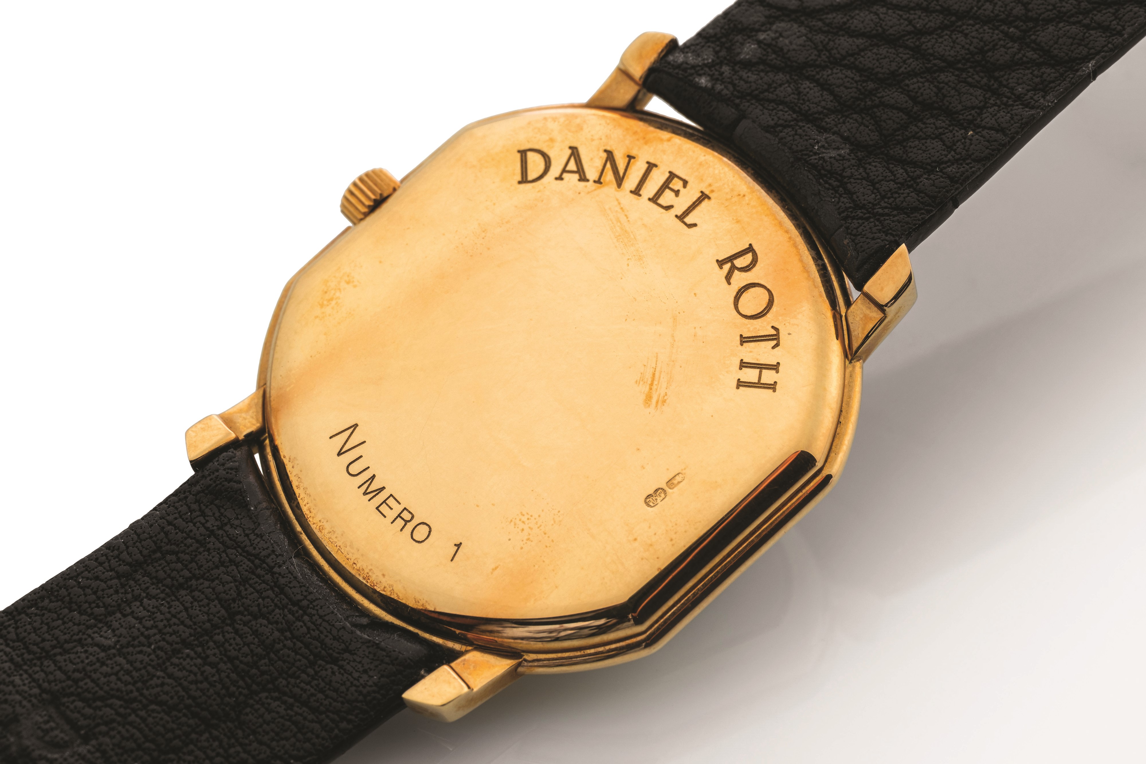 Daniel Roth - Extra Plat ref. 2107, oro giallo 18k, quadrante argenté Clous de Paris, circa 1990