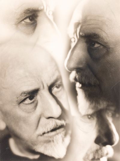 Fotomontaggio di Luigi Pirandello, stampa alla gelatina ai sali d’argento su cartoncino