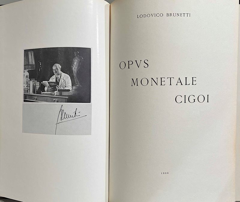 BRUNETTI L. Opvs monetale Cigoi.  - Asta Numismatica - I - Cambi Casa d'Aste
