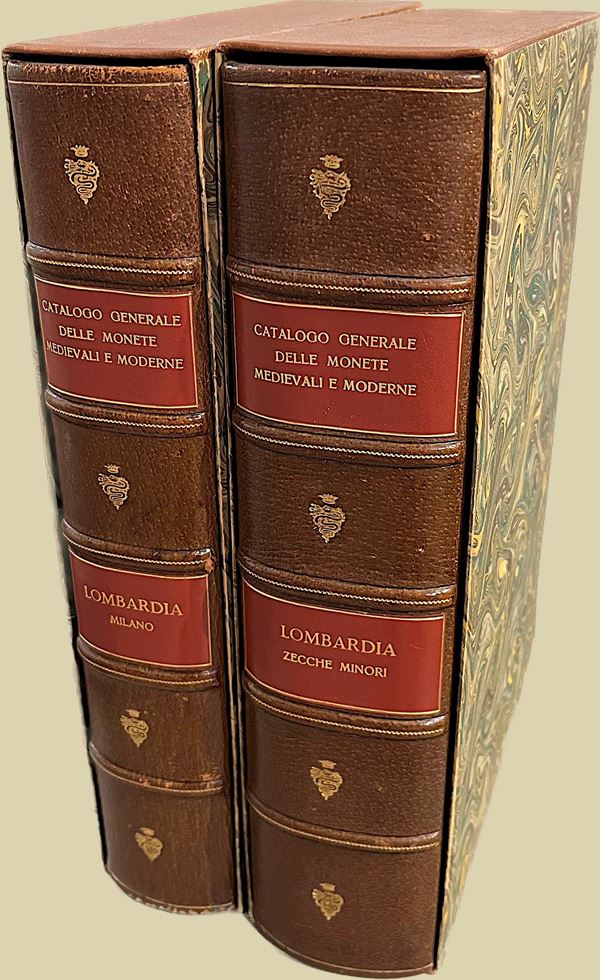CORPUS NUMMORUM ITALICORUM. Due volumi.