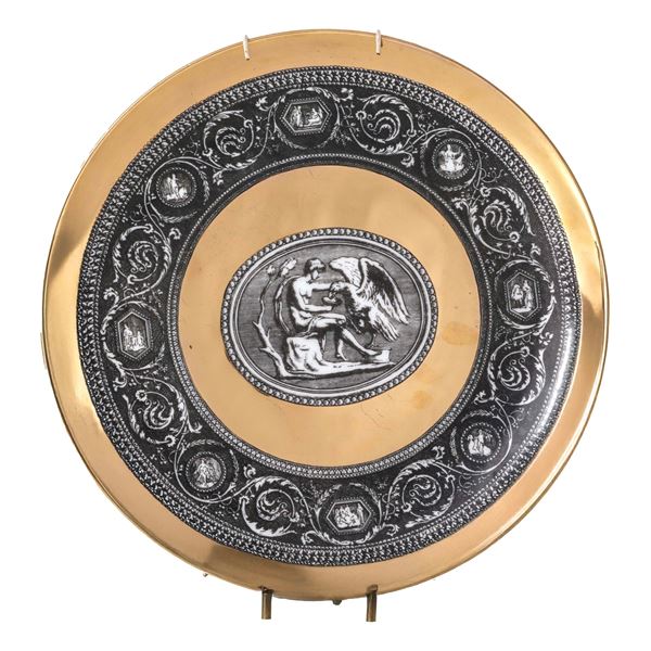 Fornasetti - Milano Piatto in porcellana modello "Cammei"