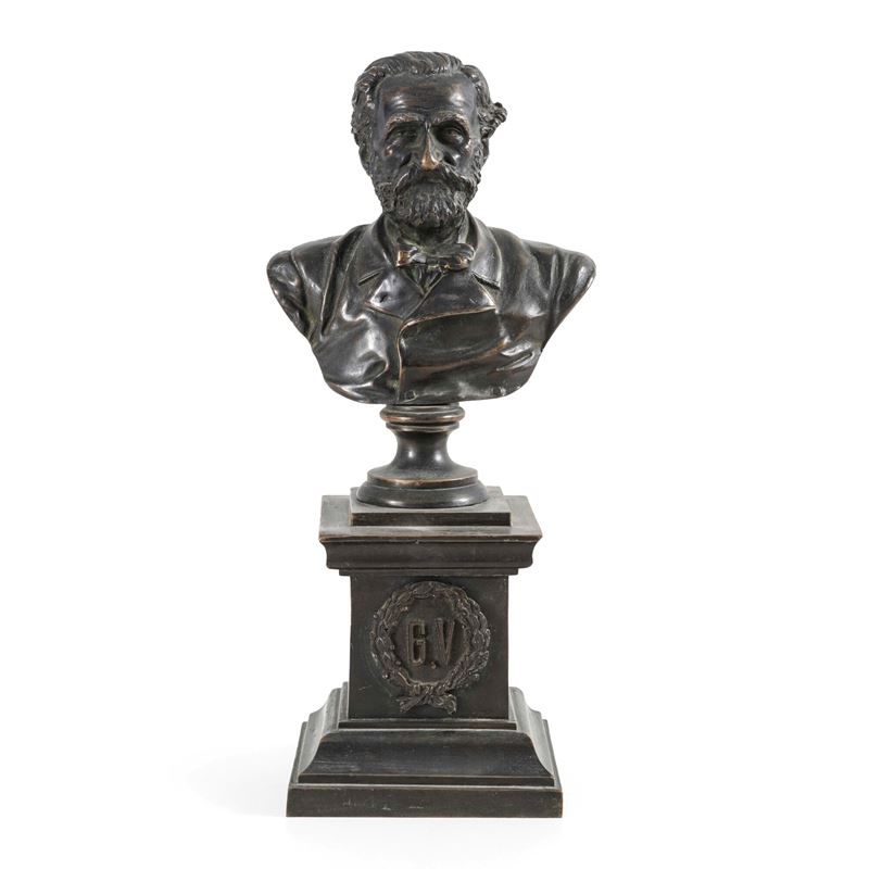 Fonditore del XX secolo Giuseppe Verdi  - Asta Oggetti d'Arte - La Wunderkammer di Ettore Mocchetti - Cambi Casa d'Aste