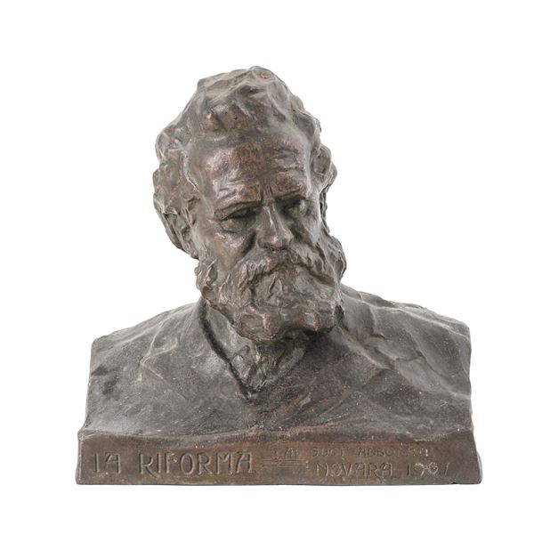 Carlo Cantoni - Busto Giosuè Carducci